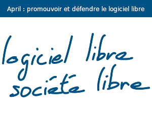 banniere april logiciel libre societe libre